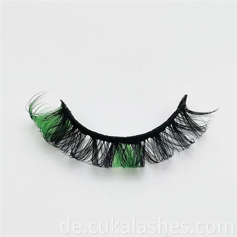 Green Russian Eyelashes